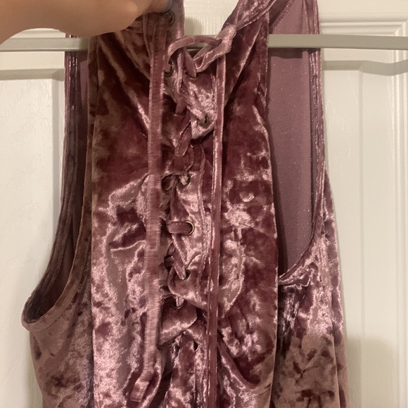 Pink Velvet Wishlist Dress - Picture 3 of 3